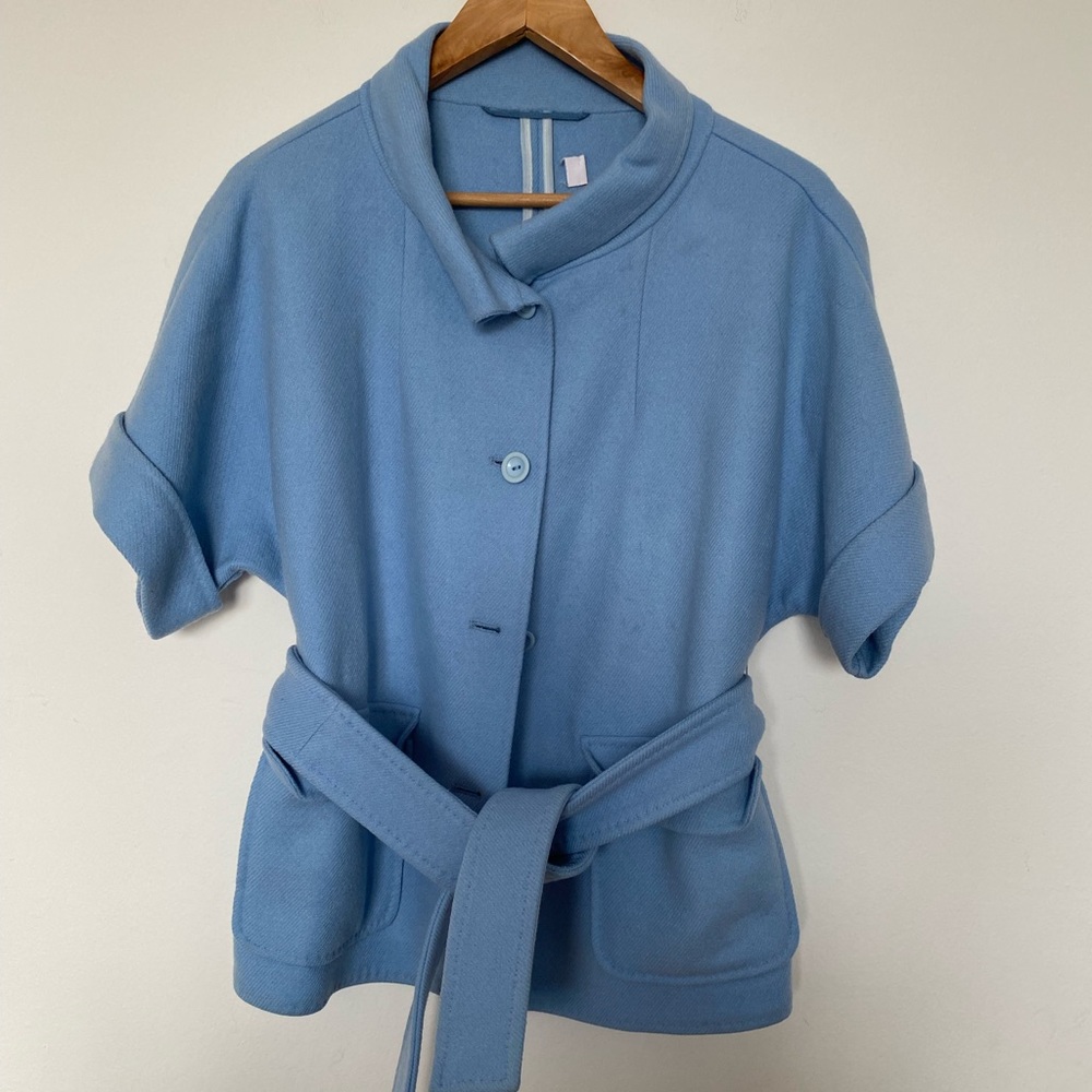 Women’s blue wool jacket